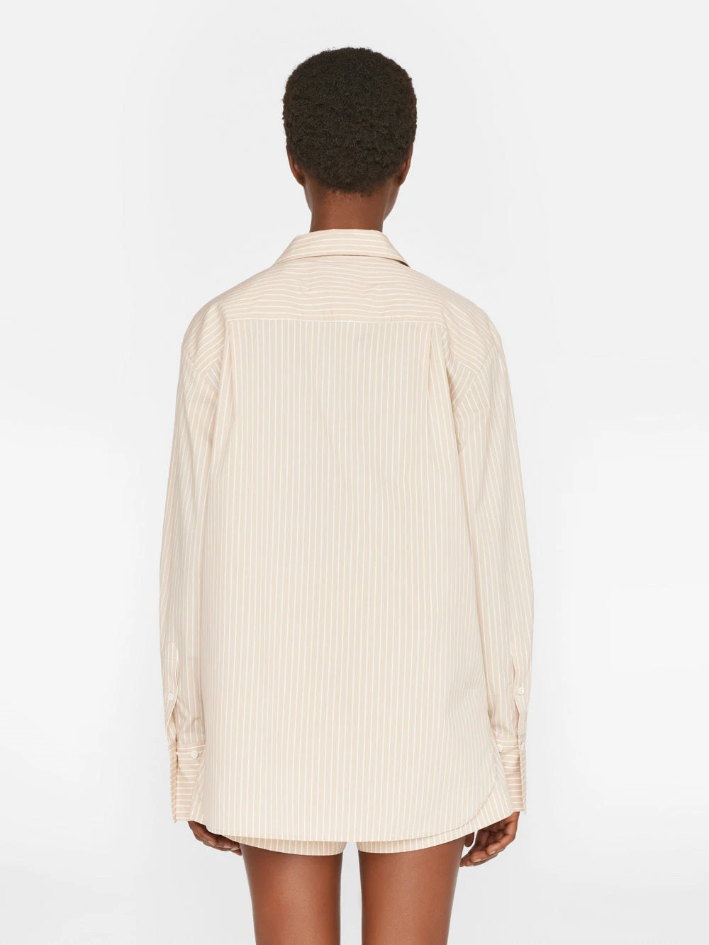 The Oversized Shirt -- Sand Multi 9 The Oversized Shirt -- Sand Multi - Image 7