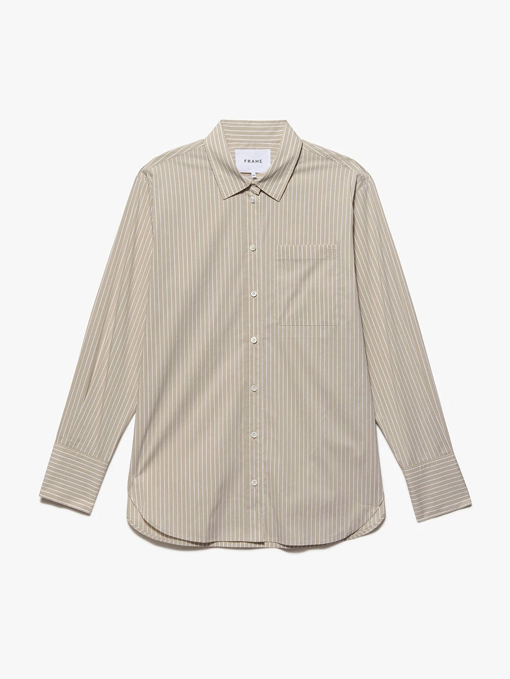 The Oversized Shirt -- Sand Multi 10 The Oversized Shirt -- Sand Multi - Image 8