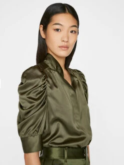 Gillian Top -- Fatigue 12 Gillian Top -- Fatigue -Elegant Wear Store LWSH2872 FATIGUE FRSP23EC II WOMENS DAY 01 0051HR