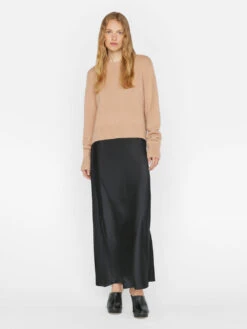 Cashmere Clean Crew -- Blush 15 Cashmere Clean Crew -- Blush -Elegant Wear Store LWSW1180 BLUSH 0198