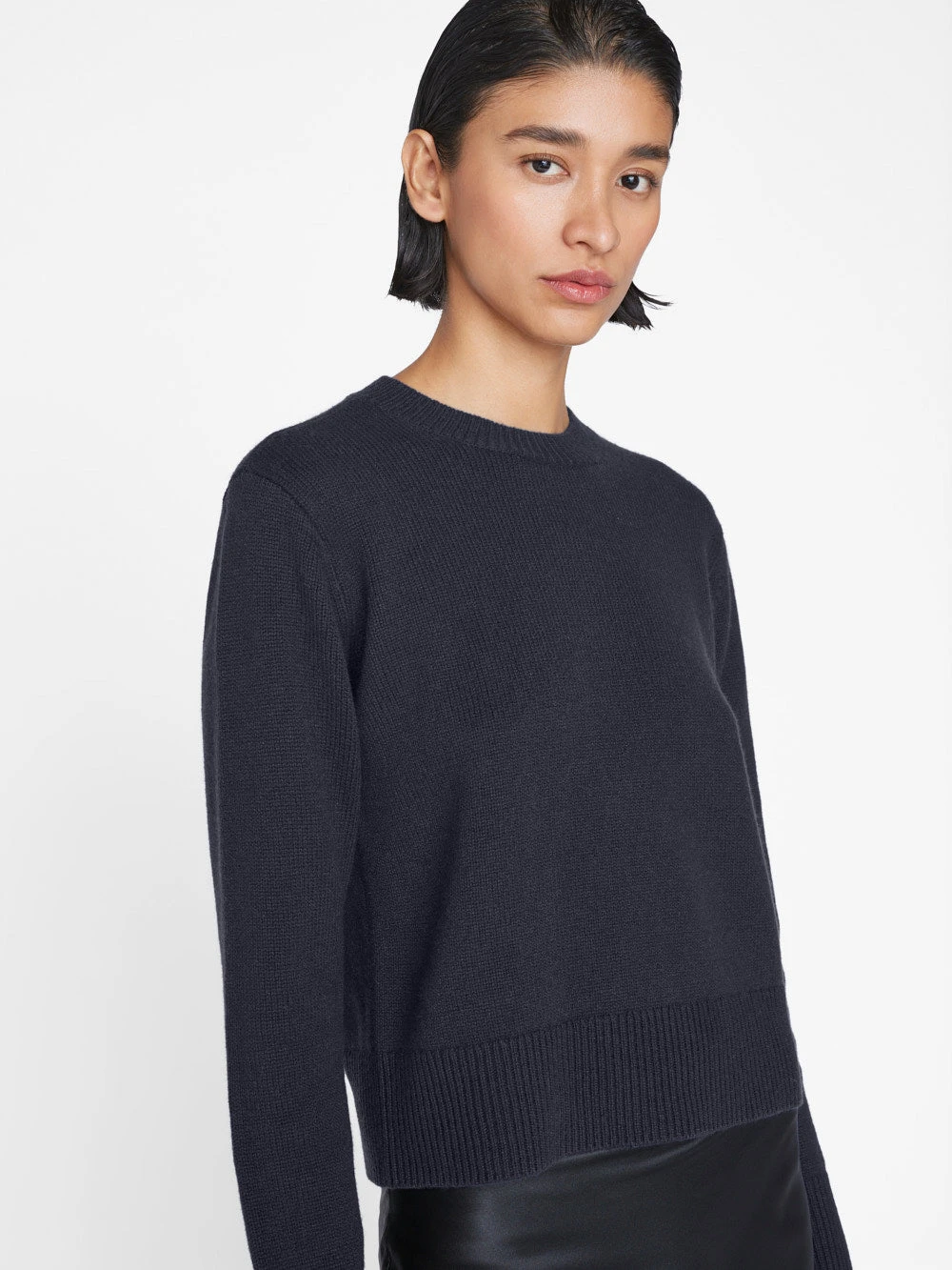 Cashmere Clean Crew -- Navy 9 Cashmere Clean Crew -- Navy - Image 7