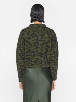 Abstract Jacquard Crew -- Surplus Multi -Elegant Wear Store LWSW1827 SURPLUS MULTI 1178