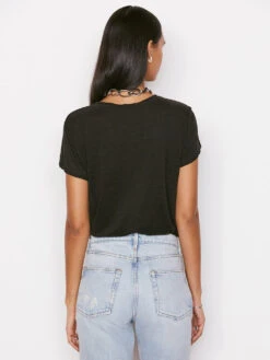 Easy True Tee -- Noir -Elegant Wear Store LWTS1068 NOIR FRSU22EC WOMENS DAY 05 0044HR