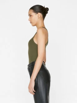 Modal Rib Cami -- Fatigue -Elegant Wear Store LWTS1984 FATIGUE FRSP23EC II WOMENS DAY 02 0016HR