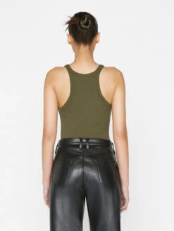 Modal Rib Cami -- Fatigue -Elegant Wear Store LWTS1984 FATIGUE FRSP23EC II WOMENS DAY 02 0027HR