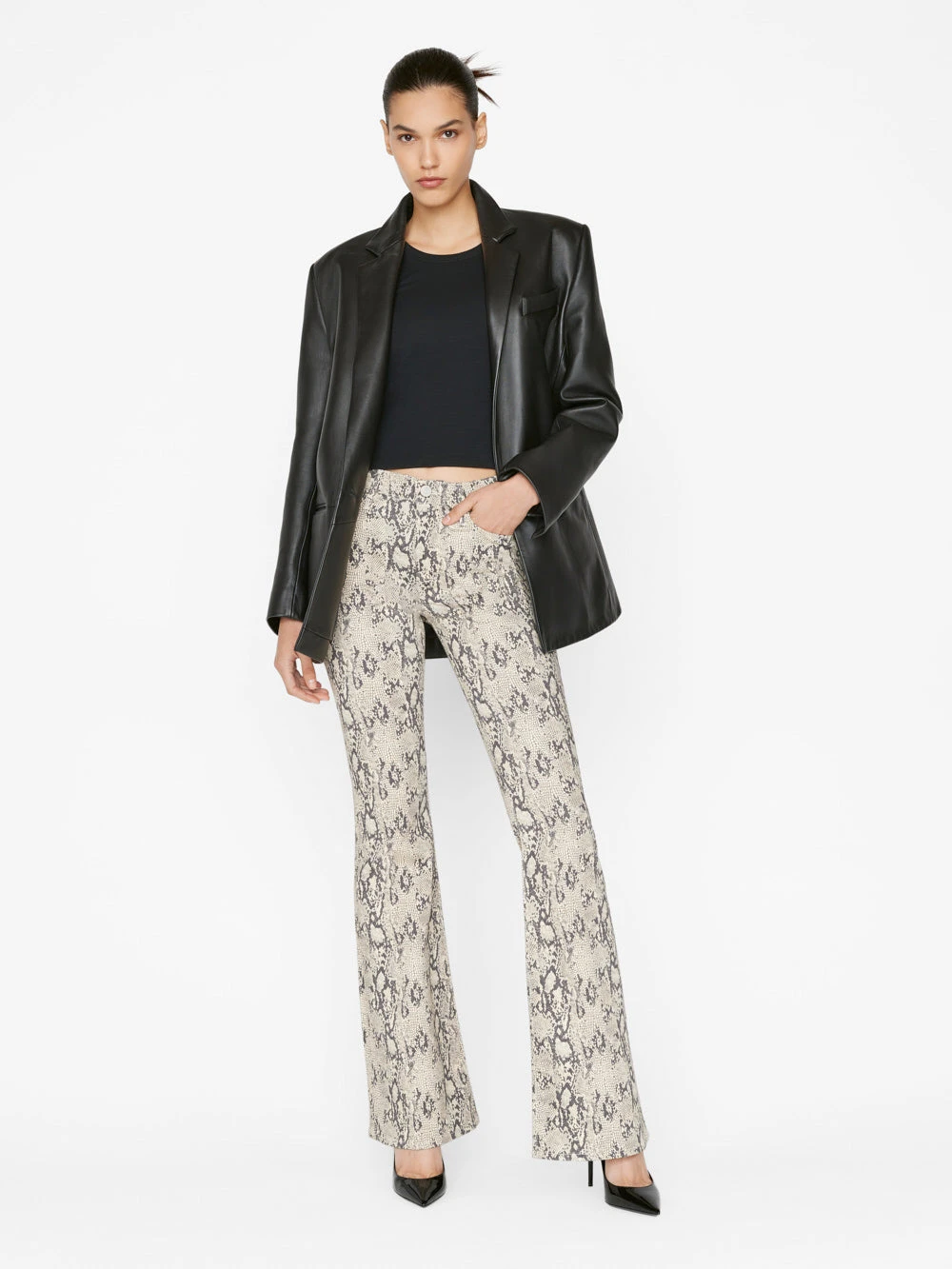 Modal Rib Cami -- Noir 4 Modal Rib Cami -- Noir - Image 2