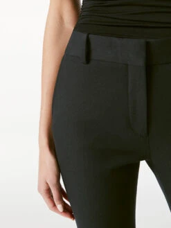 Le Crop Mini Boot Trouser -- Noir -Elegant Wear Store LWWB0591 NOIR FRSP21EC DAY02 0015HR