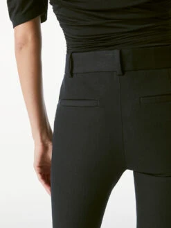 Le Crop Mini Boot Trouser -- Noir -Elegant Wear Store LWWB0591 NOIR FRSP21EC DAY02 0018HR