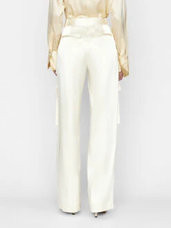 Relaxed Straight Cargo -- Bone -Elegant Wear Store LWWB0852 BONE FRSP23EC II WOMENS DAY 03 0034HR