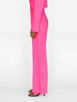 High Rise Wide Leg Trouser -- Flamingo 12 High Rise Wide Leg Trouser -- Flamingo -Elegant Wear Store LWWB0861 FLAMINGOFRSU23EC WOMENS DAY 04 1572HR