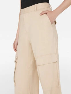 Cargo Pant -- Sand -Elegant Wear Store LWWB0862 SAND FRSU23EC II WOMENS DAY 01 0999HR 1