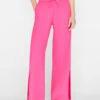 Drawstring Lounge Pant -- Flamingo -Elegant Wear Store LWWB0868 FLAMINGO FRSU23EC WOMENS DAY 03 0883HR