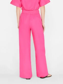 Drawstring Lounge Pant -- Flamingo -Elegant Wear Store LWWB0868 FLAMINGO FRSU23EC WOMENS DAY 03 0901HR