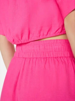 Drawstring Lounge Pant -- Flamingo -Elegant Wear Store LWWB0868 FLAMINGO FRSU23EC WOMENS DAY 03 0906HR