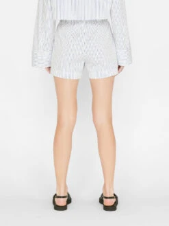 Drawstring Lounge Short -- Cobalt Multi -Elegant Wear Store LWWB0885 COBALT MULTI FRSU23EC WOMENS DAY 03 0435HR