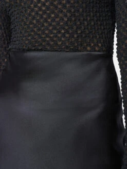 Column Maxi Skirt -- Noir -Elegant Wear Store LWWB0916 NOIR 0342