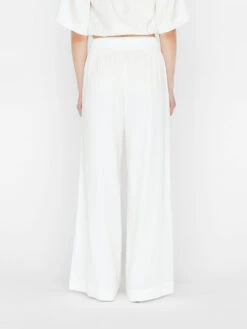Lounge Pant -- Off White -Elegant Wear Store LWWB0922 OFF WHITE FRSU23EC II WOMENS DAY 01 0510HR