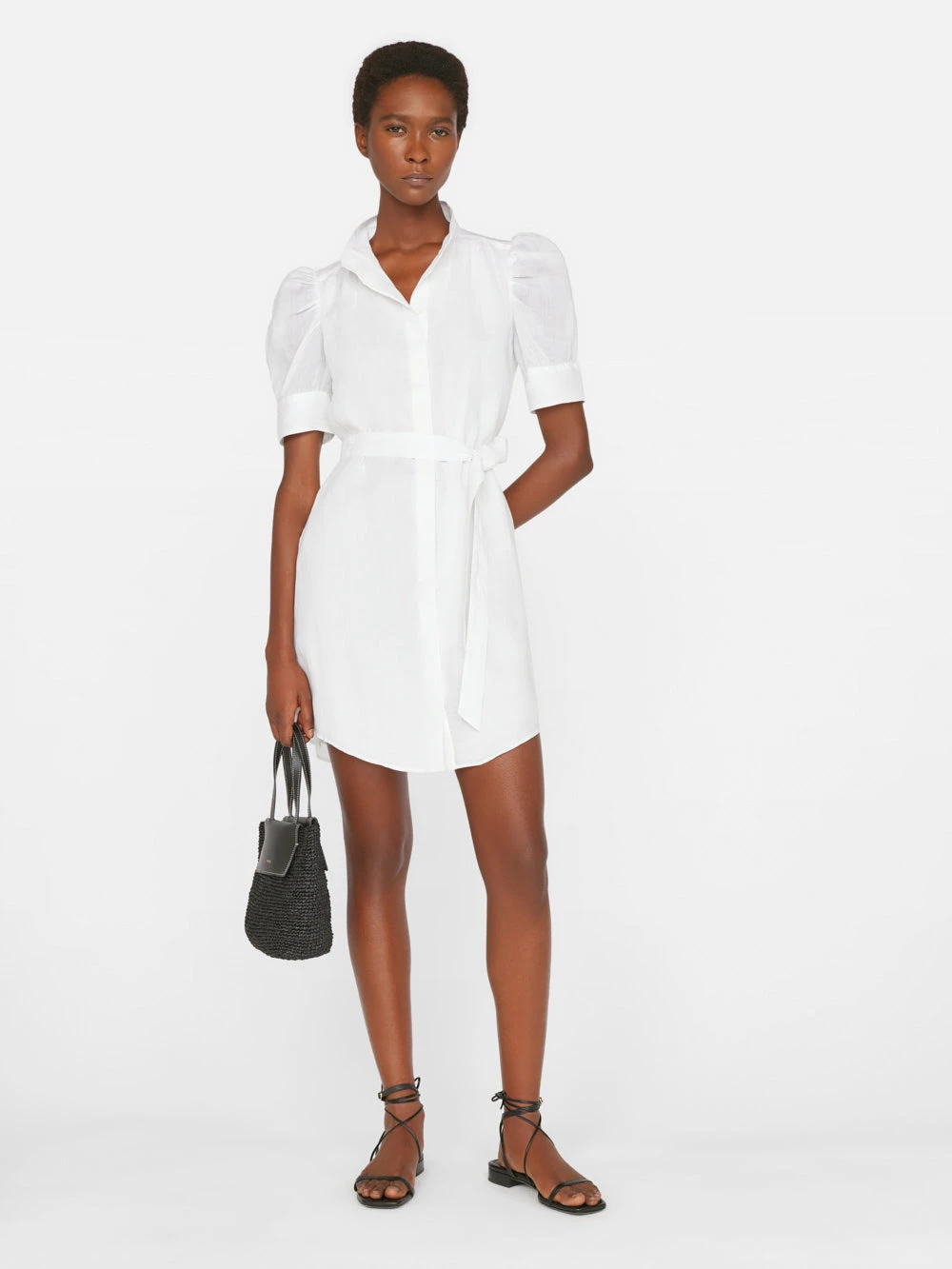 Gillian Mini Dress -- Blanc 3 Gillian Mini Dress -- Blanc