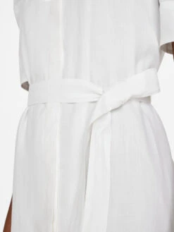 Gillian Mini Dress -- Blanc 15 Gillian Mini Dress -- Blanc -Elegant Wear Store LWWD0750 BLANC FRSU23EC WOMENS DAY 04 1109HR