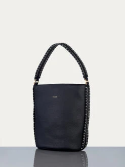 Le Artisan Bucket Bag -- Noir -Elegant Wear Store LWX512 NOIR 2copy