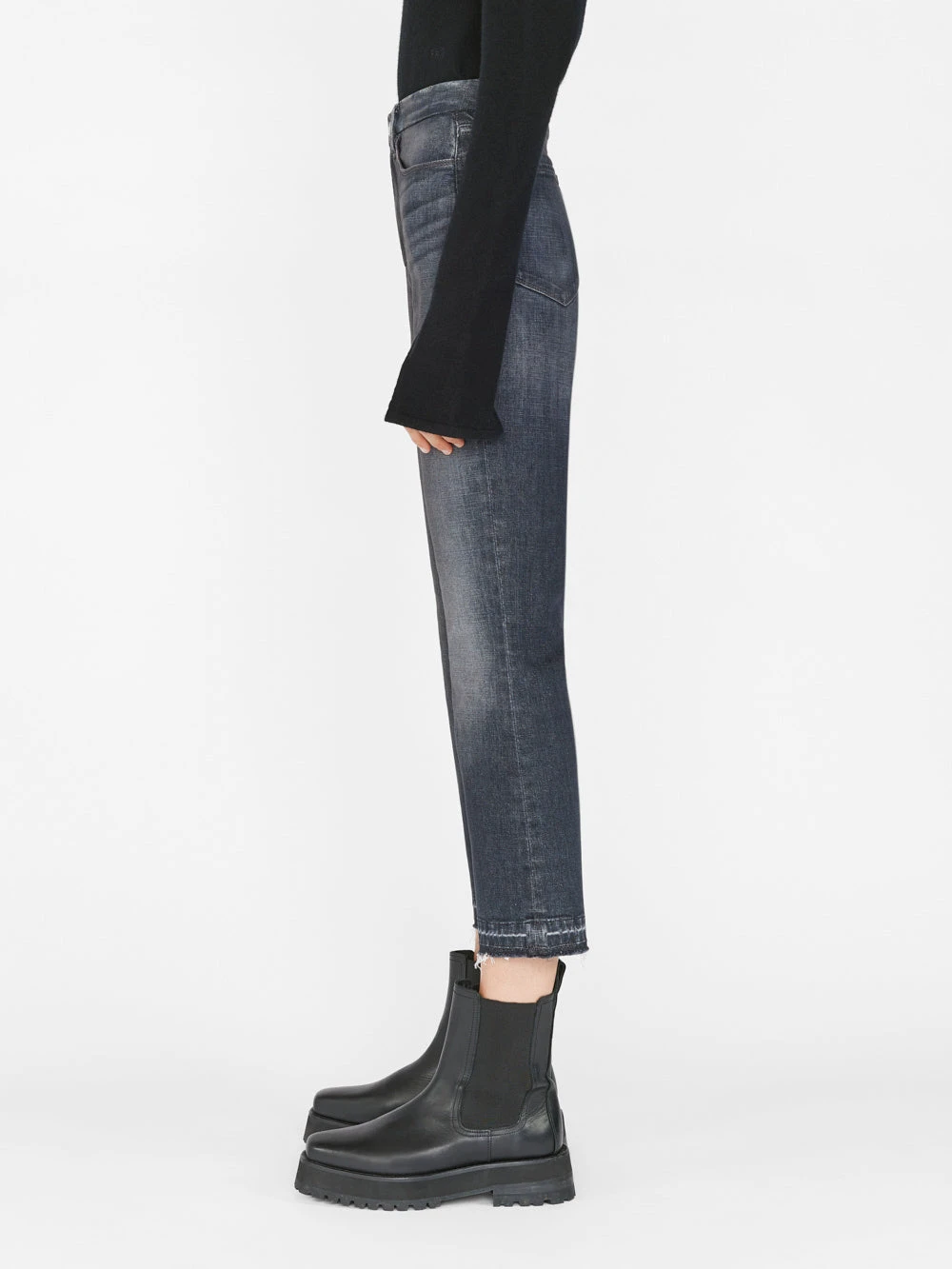 Le Super High Crop Mini Boot -- Black Oak 8 Le Super High Crop Mini Boot -- Black Oak - Image 6