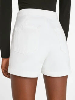 Sailor Snap Short -- Blanc -Elegant Wear Store SSSH728 BLANC FRSU23EC WOMENS DAY 05 1140HR