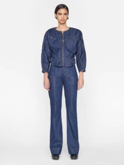 Seamed Pocket Pant -- Rinse -Elegant Wear Store WF23DPA002 RINSE 1565